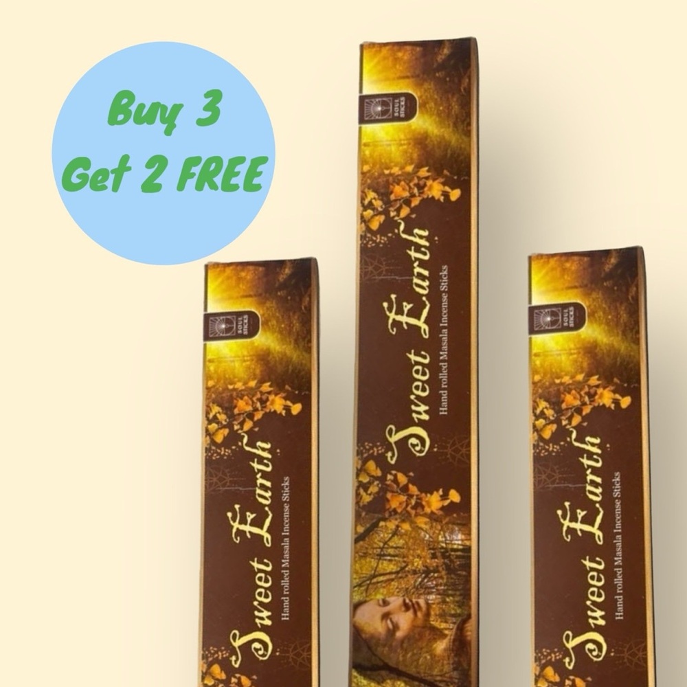Sweet Earth Incense Sticks | Home Fragrance| Home Accents